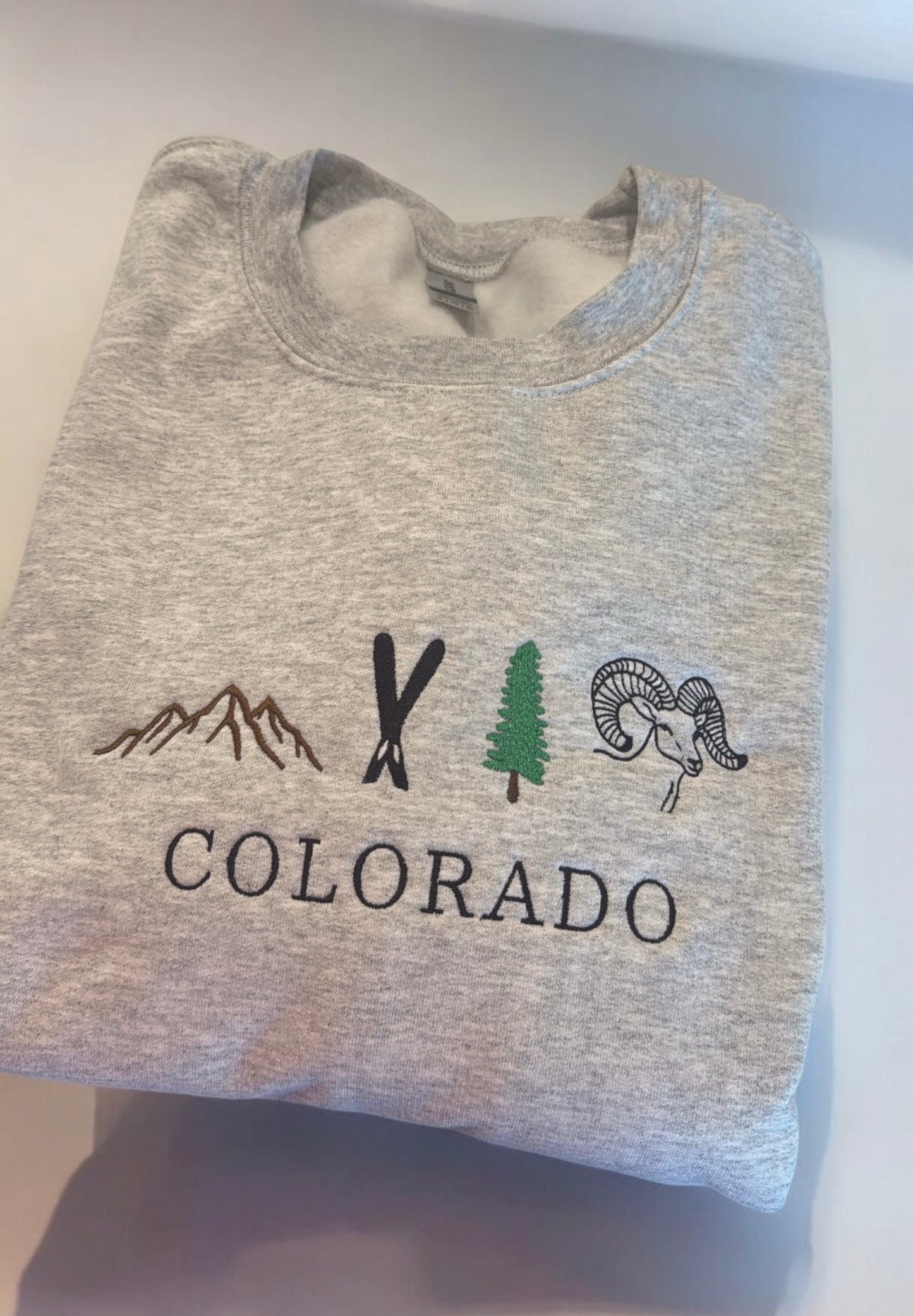 Colorado Embroidered Crewneck