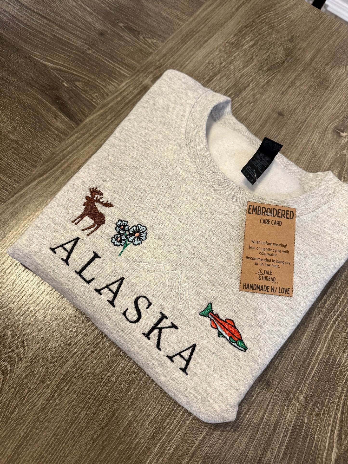 alaska embroidered