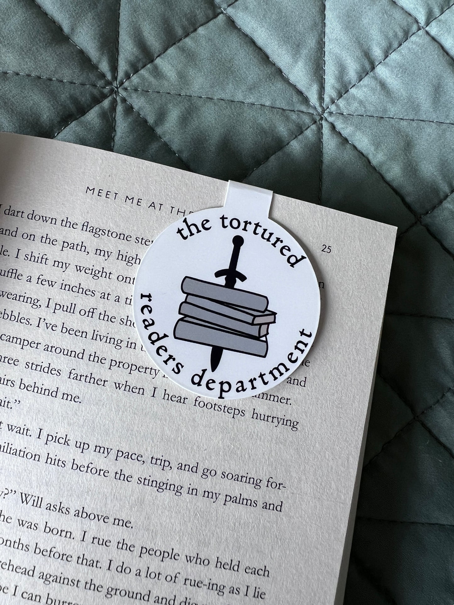 ttpd magnetic bookmark