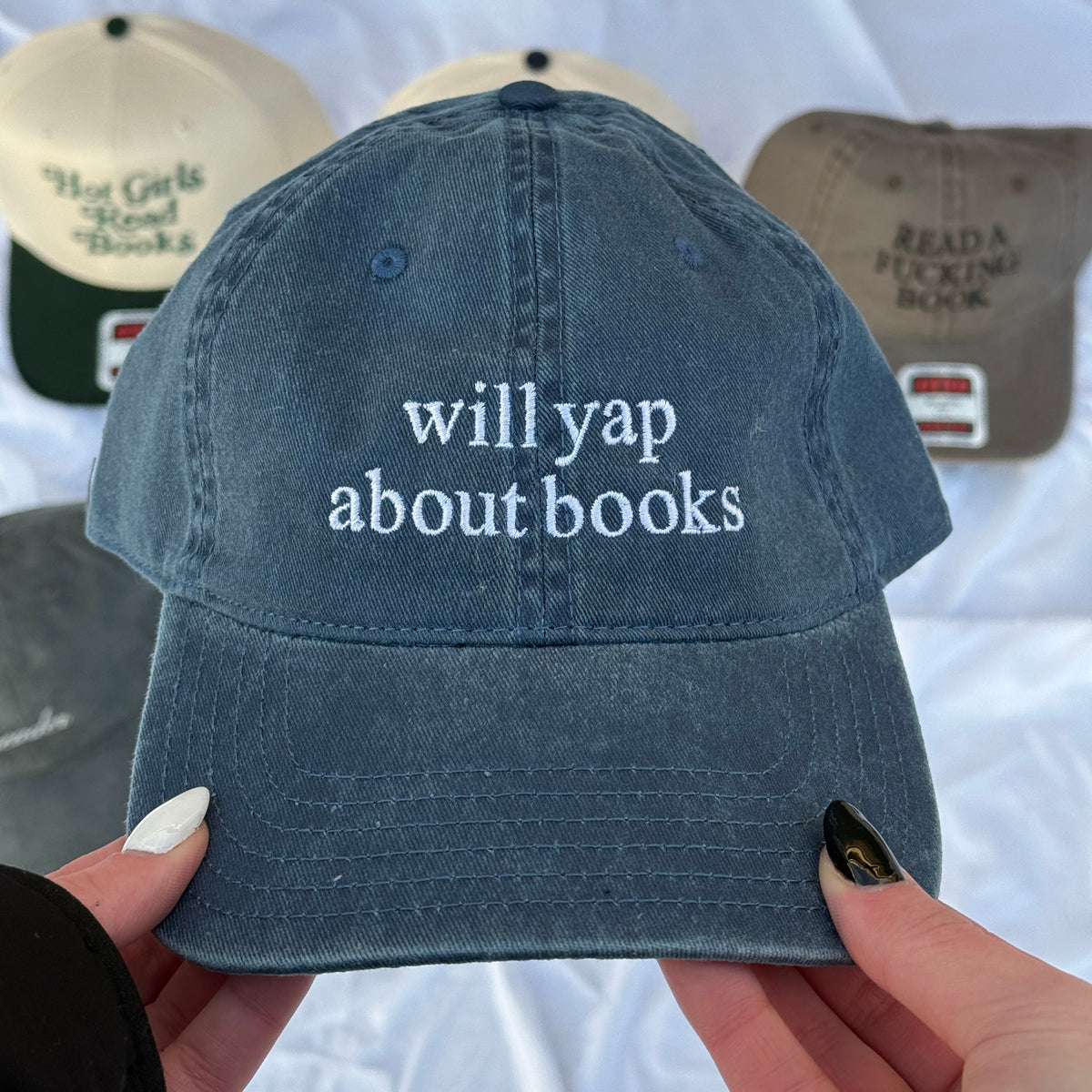 will yap about books hat