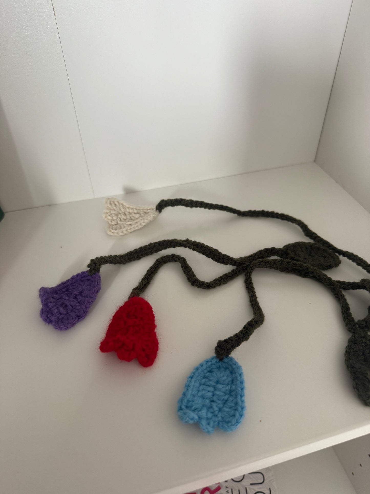 Crochet Tulip Bookmark