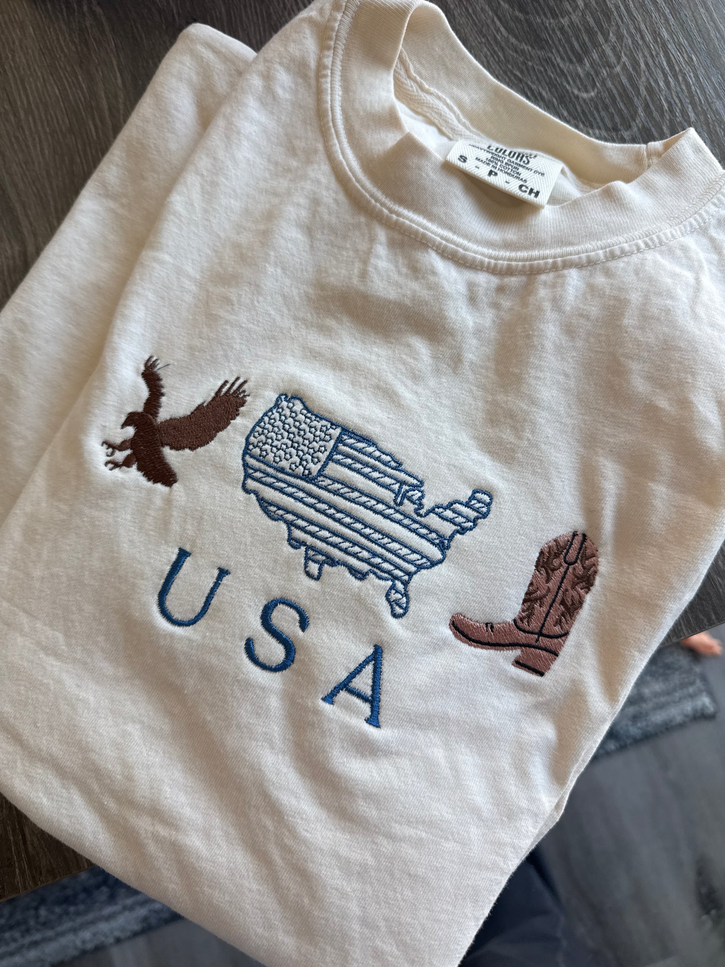 USA Embroidered