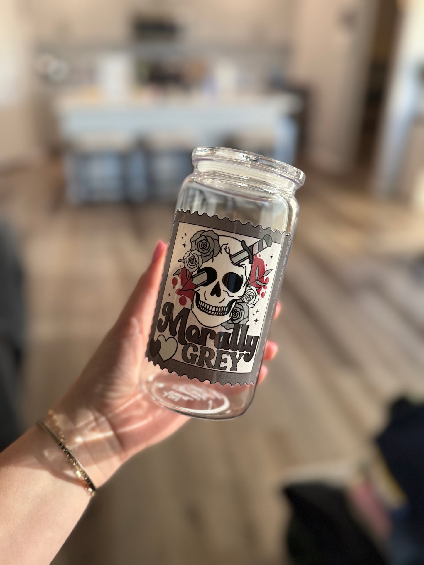 Morally Grey Stamp Cup