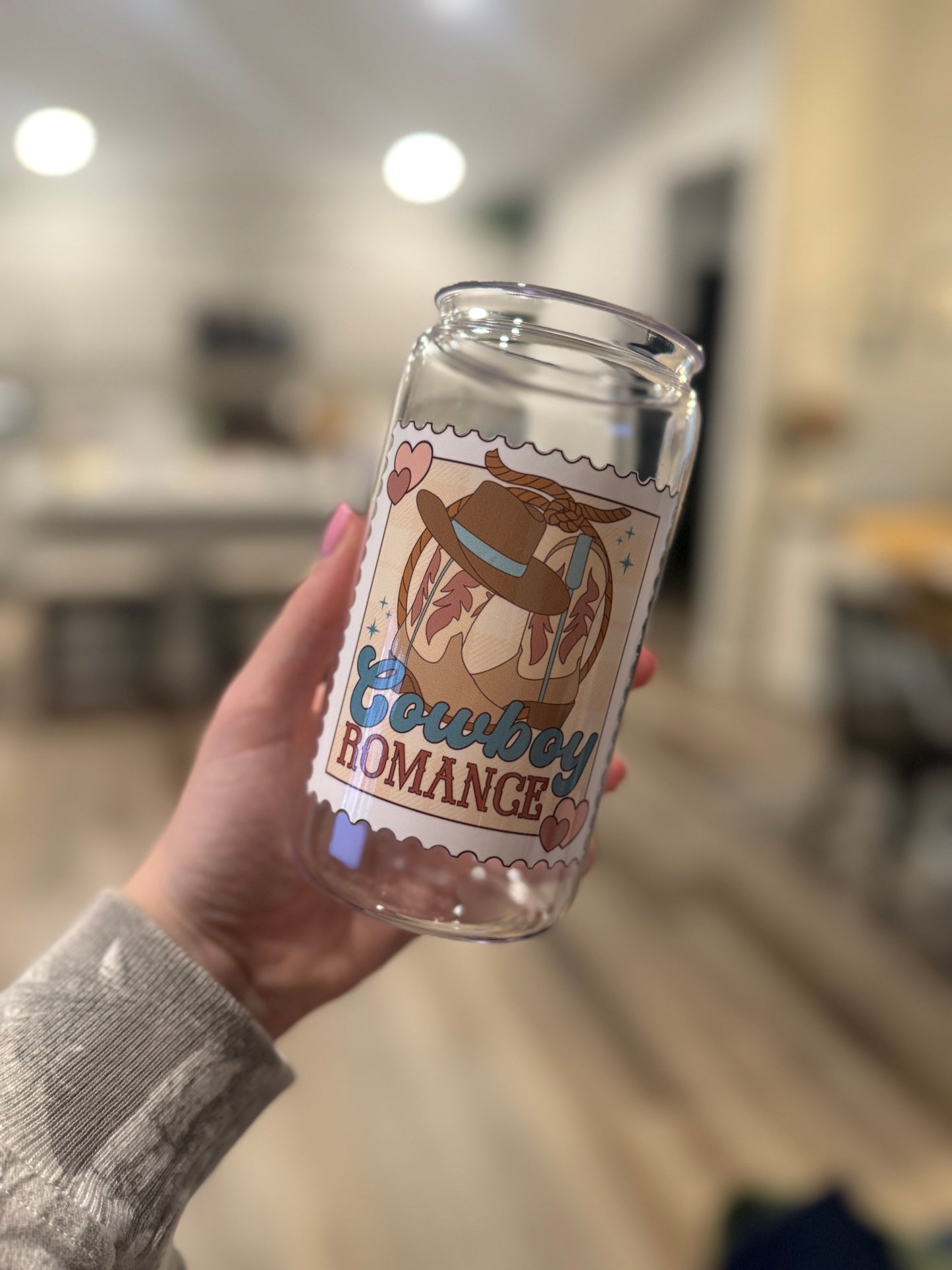 Cowboy Romance Stamp Cup