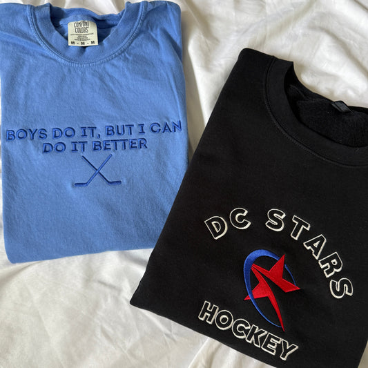 Boys do it but... tee