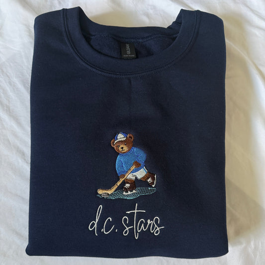 Hockey Bear Crewneck