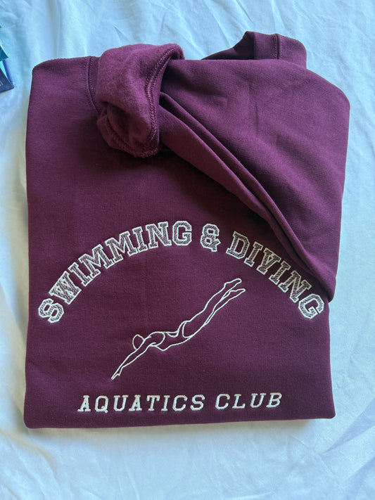 Swimming & Diving Crewneck