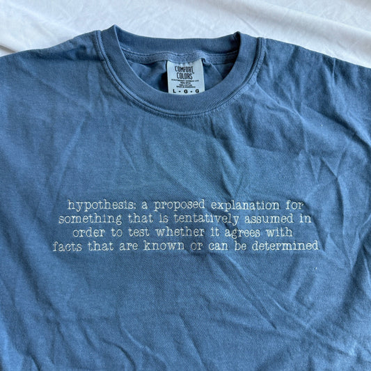 Hypothesis Definition Tee & Crewneck