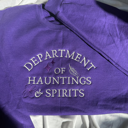 Department of Hauntings & Spirits