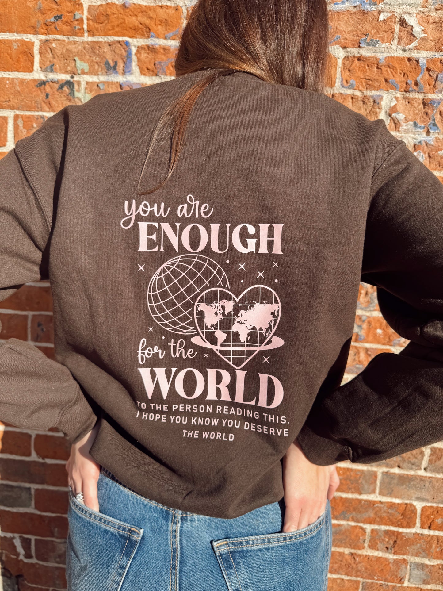 You Are Enough Sweater