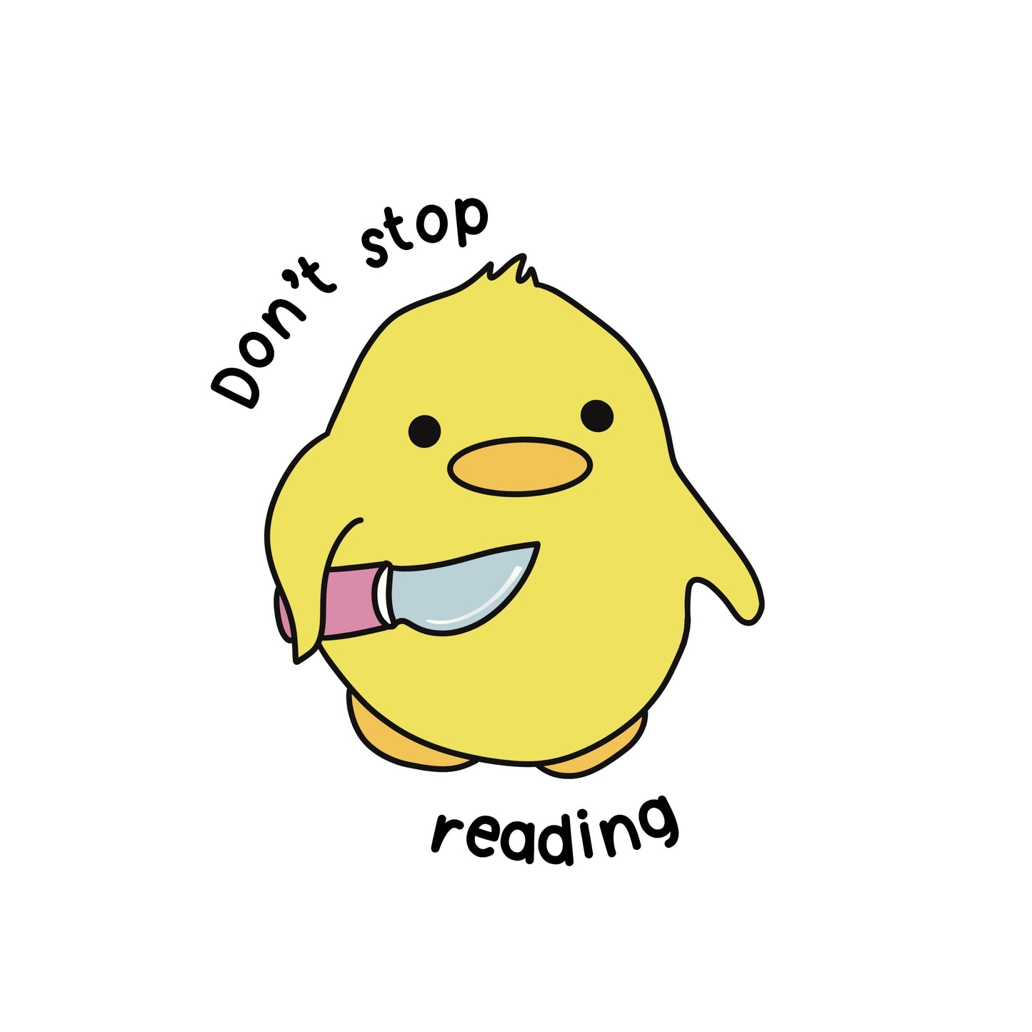 Don't Stop Magnetic Bookmark