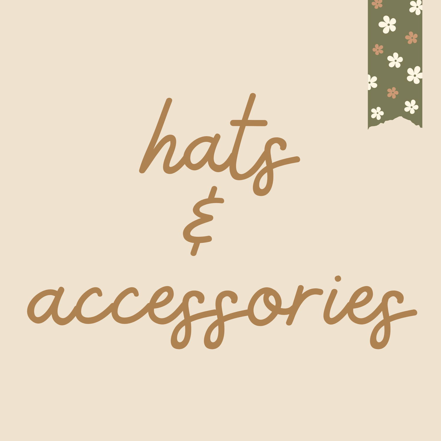 hats and accessories