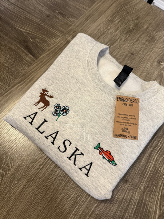 alaska embroidered
