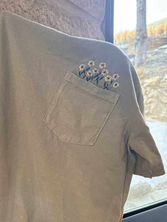 Pocket of Flowers Shirt