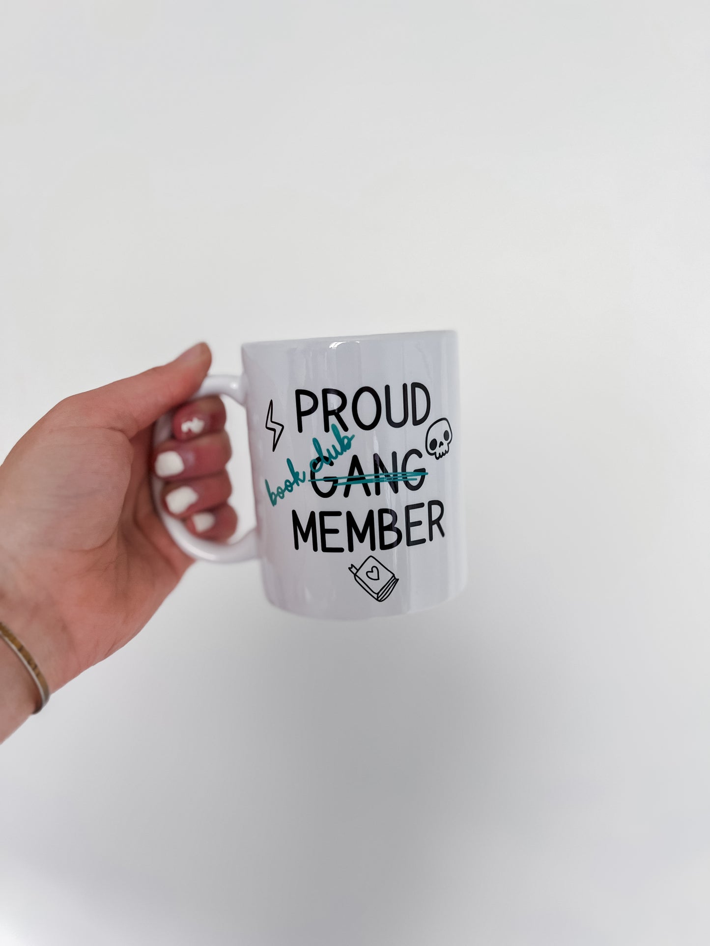 proud book club member mug