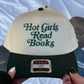 Hot Girls Read Books Embroidered Hat