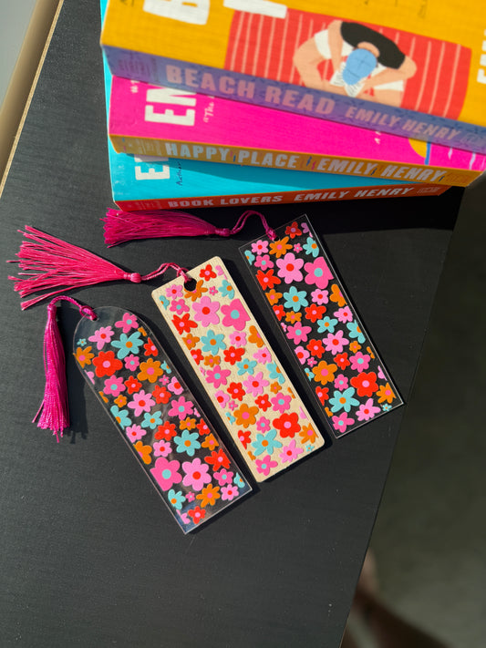 flower bookmark