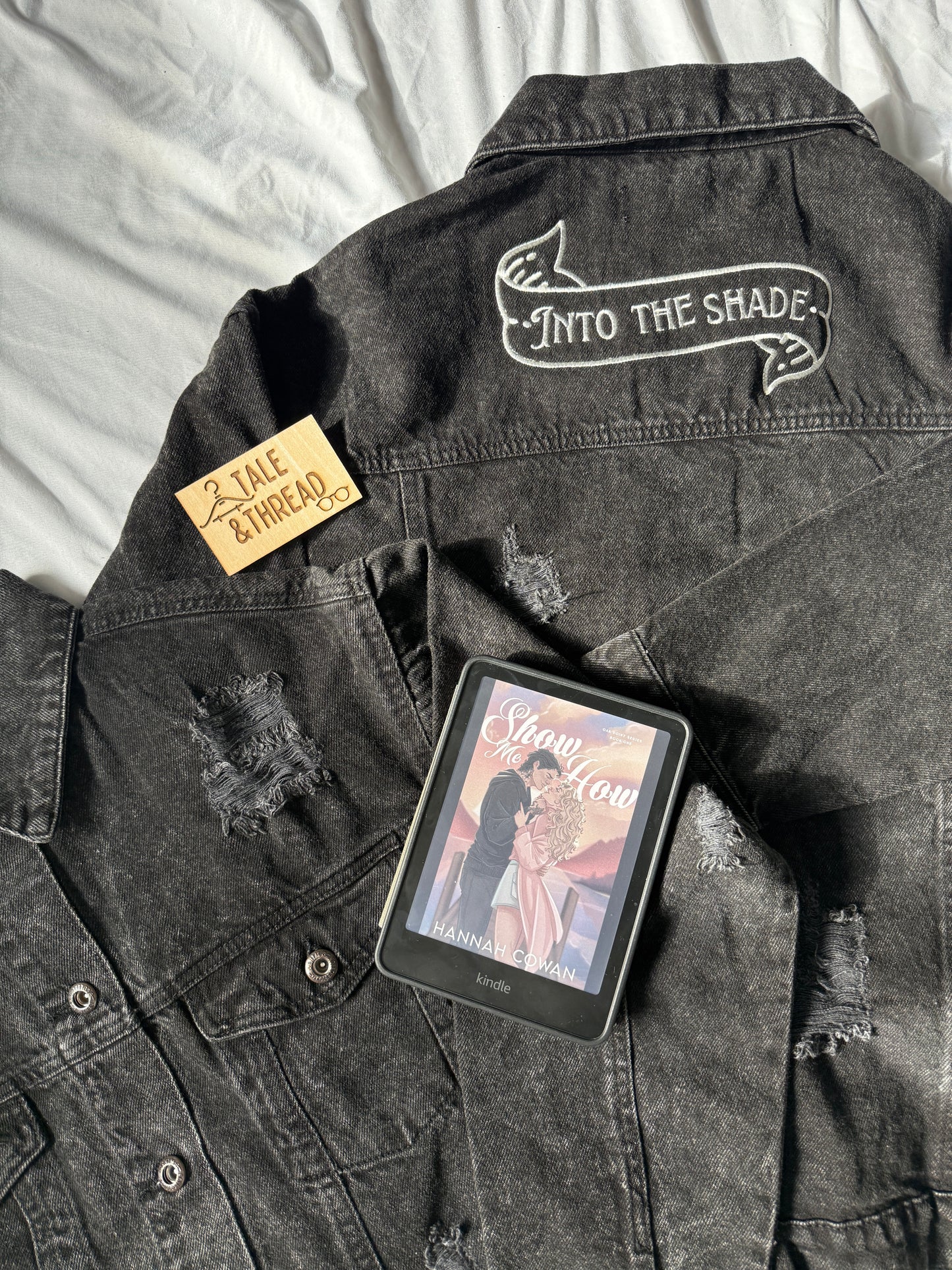 Into the Shade Distroyed Oversize Denim Jacket