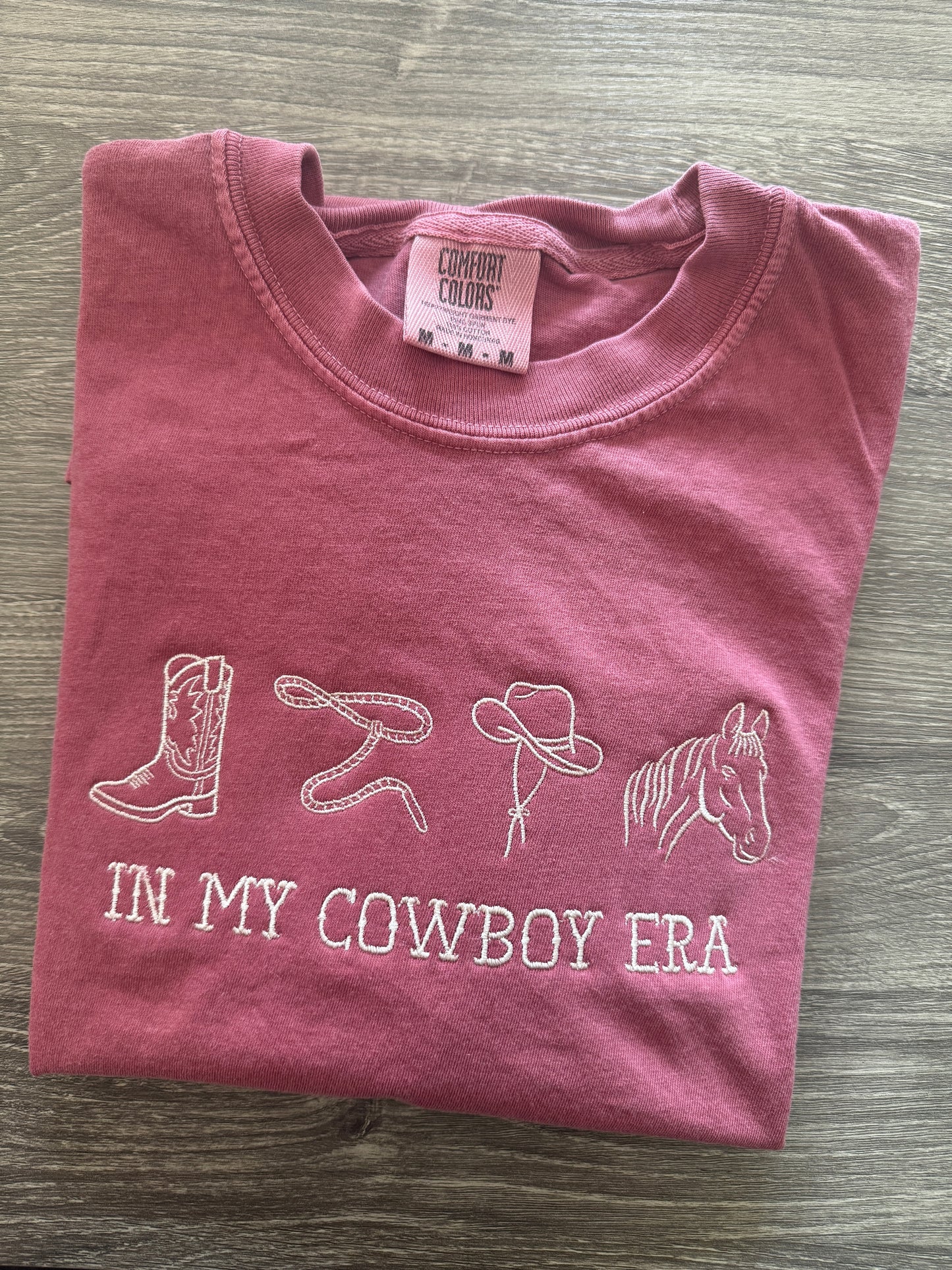 in my cowboy era embroidered