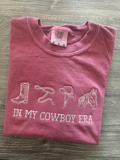 in my cowboy era embroidered