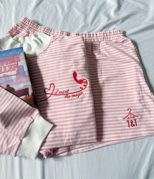 FTC Oversized Striped Set