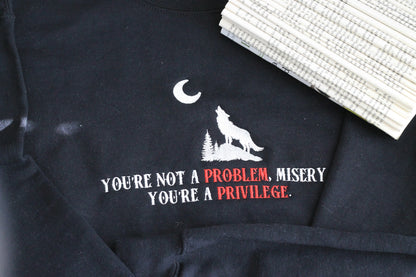 Bride Crewneck & Hoodie: Problem/Privilege