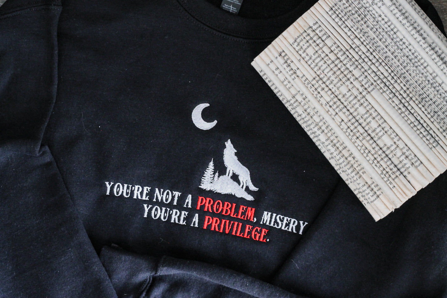 Bride Crewneck & Hoodie: Problem/Privilege