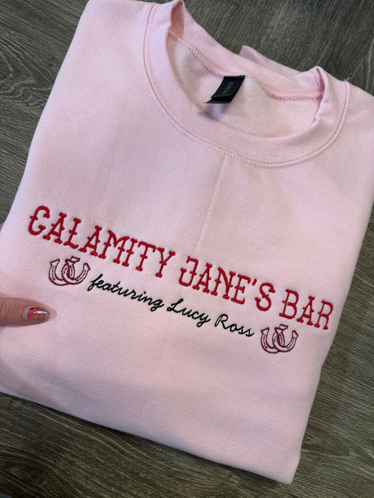 Calamity Jane's Embroidered
