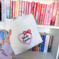 book lover embroidered