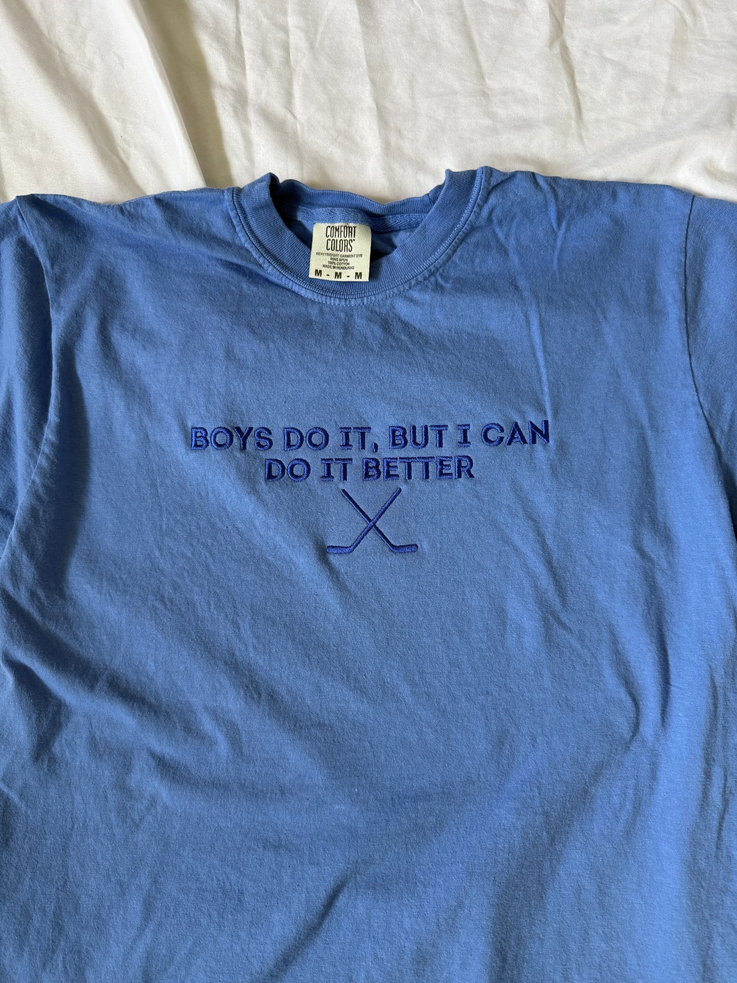 Boys do it but... tee