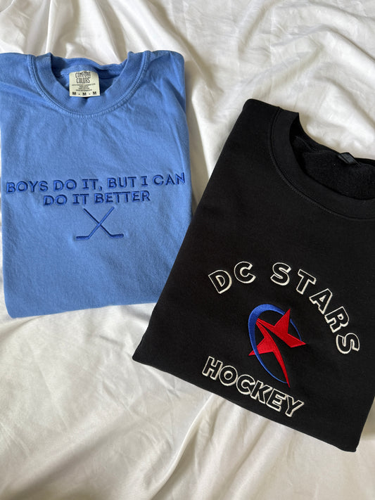 Boys do it but... tee