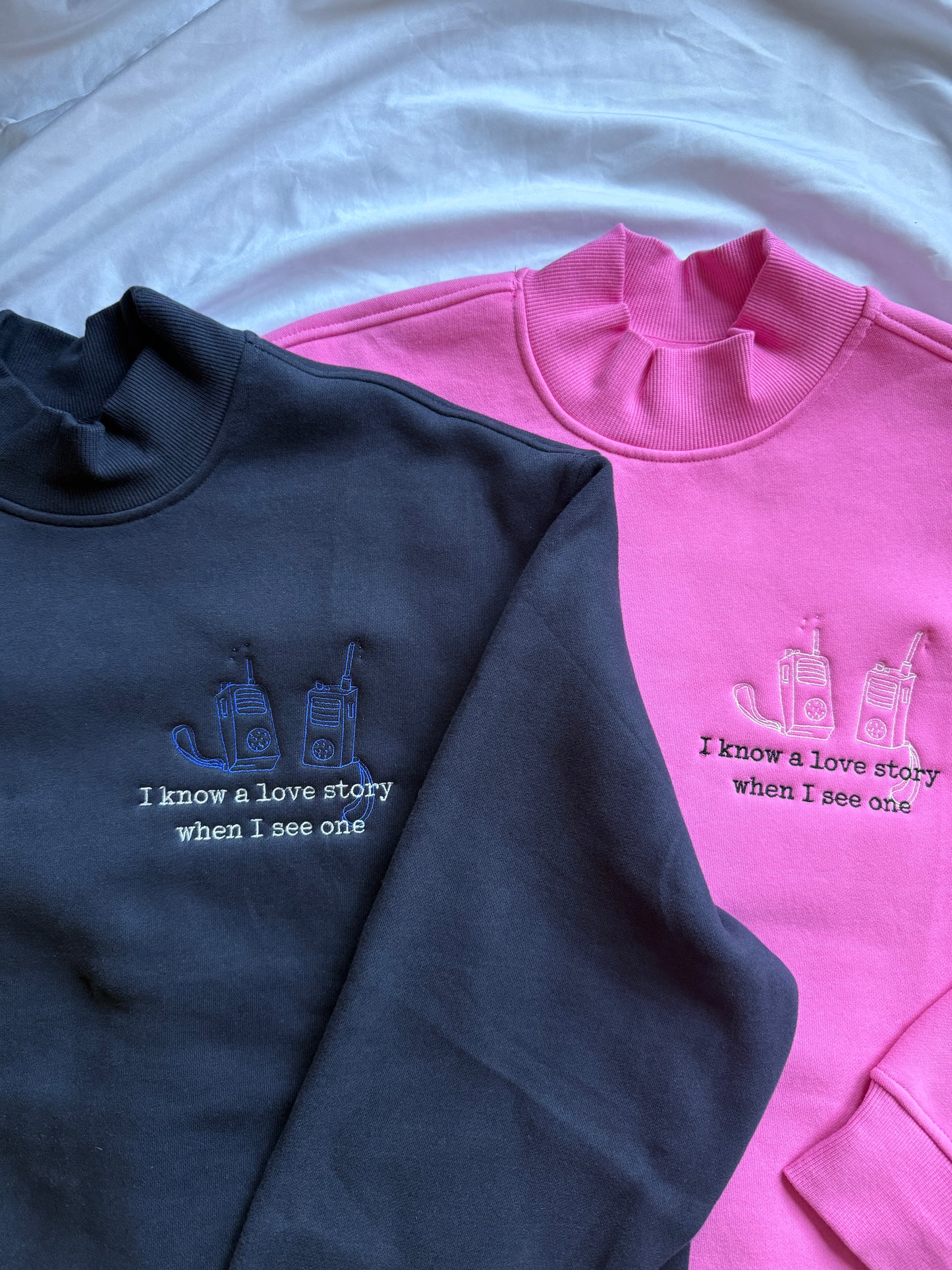 love story mock necks