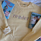 Floral Reader Crewneck