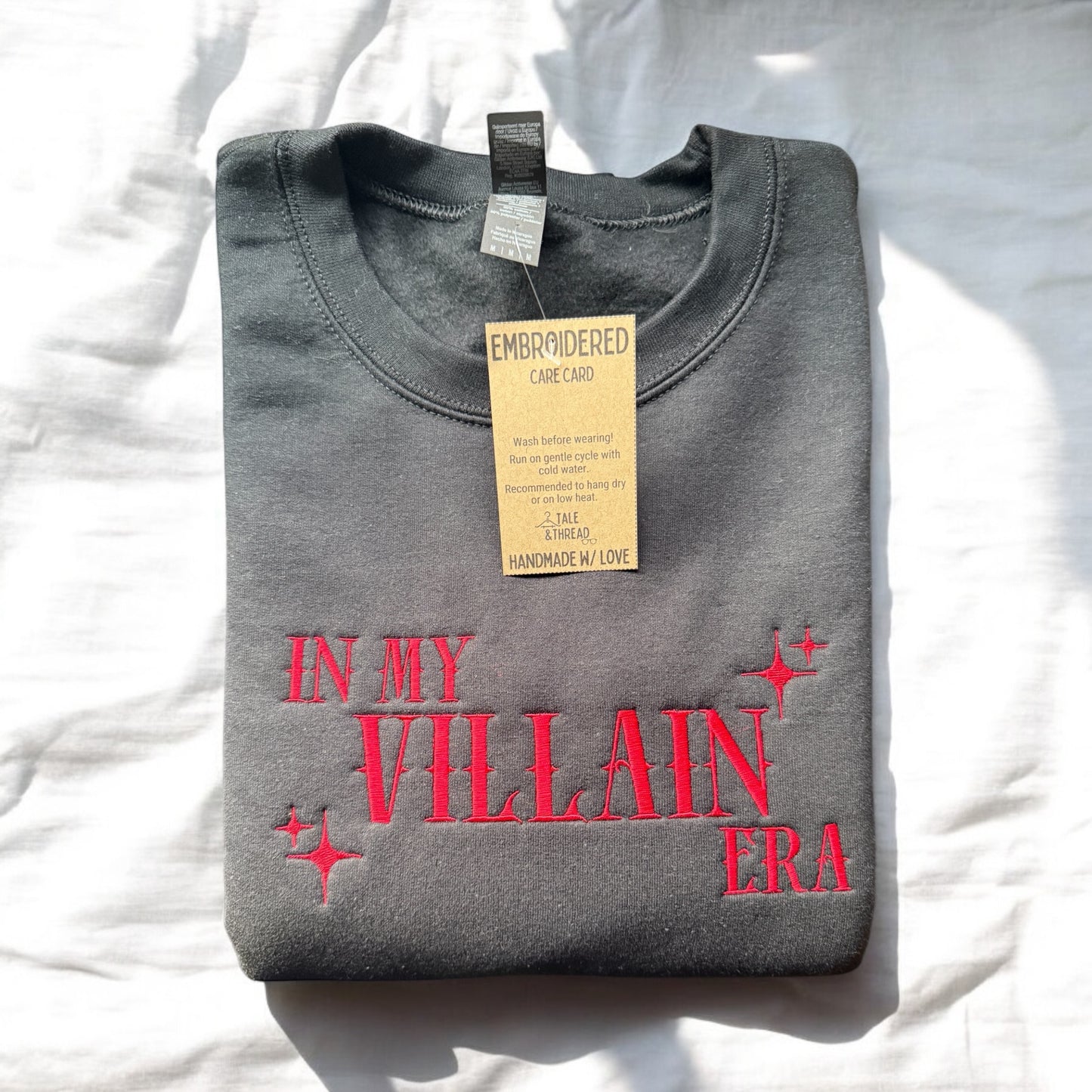 in my villain era embroidered
