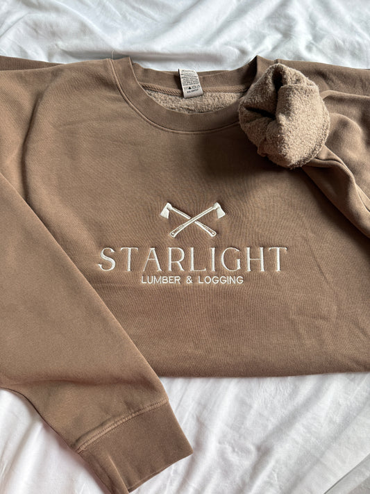 Starlight Lumber & Logging Crewneck