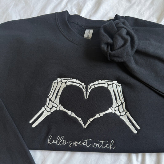 Hello Sweet Witch Crewneck