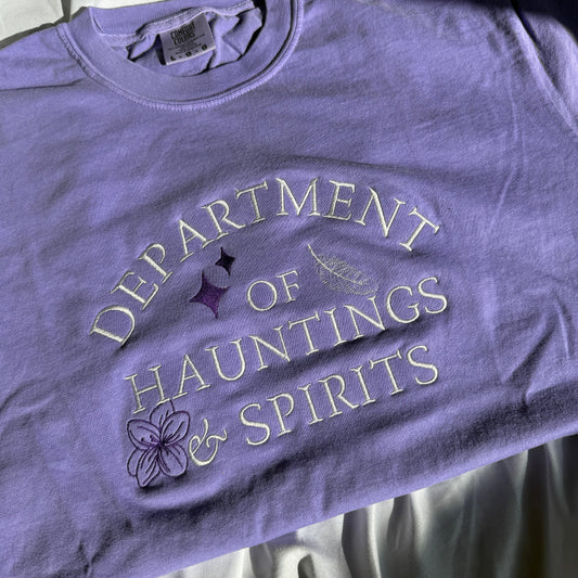 Department of Hauntings & Spirits