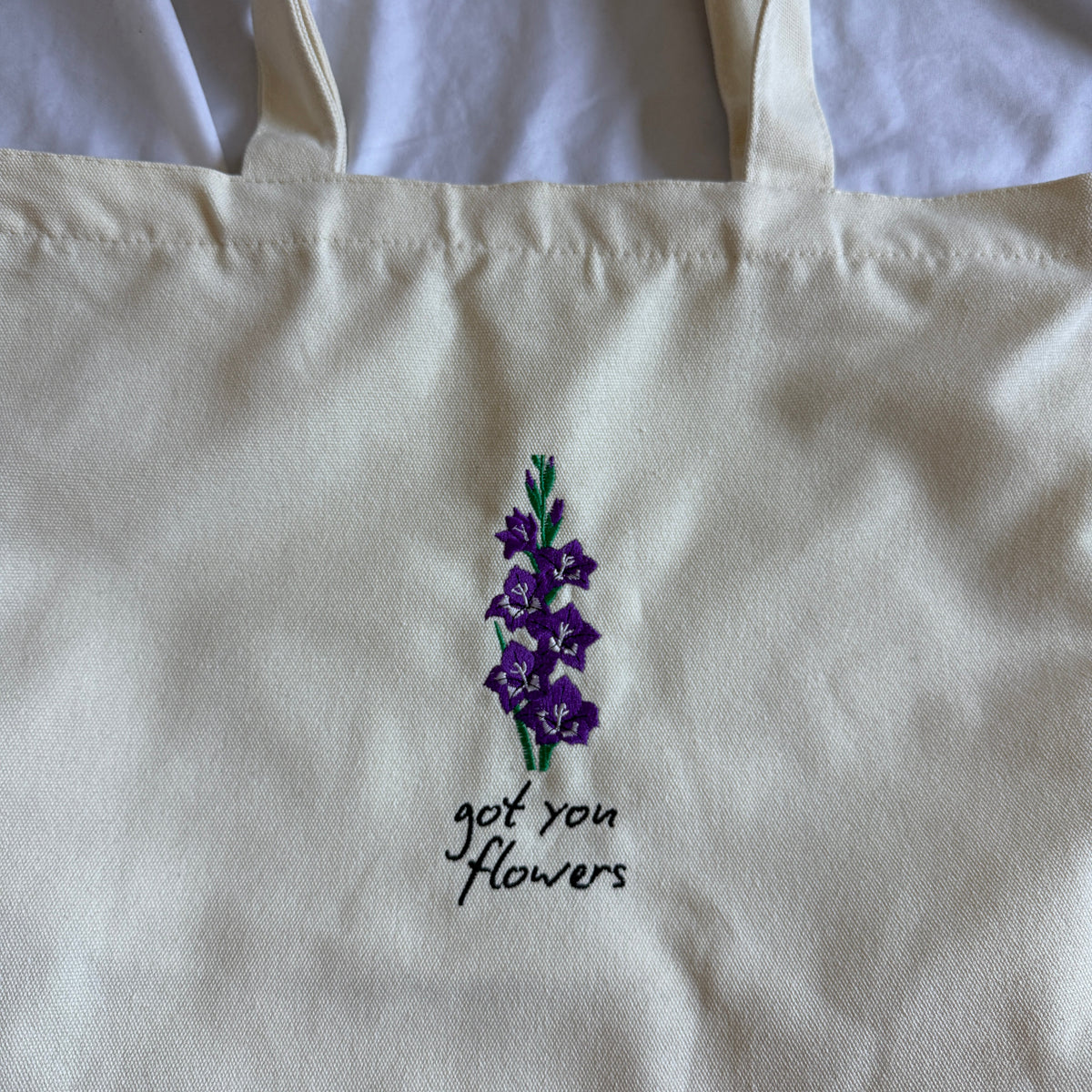 I Got You Flowers Tote