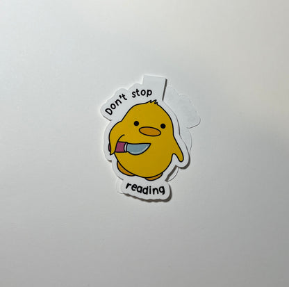 Don't Stop Magnetic Bookmark