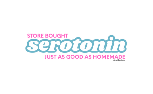 Serotonin Sticker